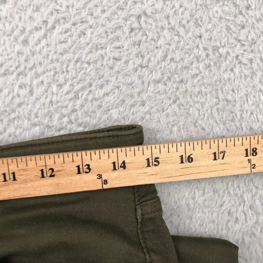 The Perfect Jean NYC Denkahki Mens 29 (30x29) Green Slim Fit Stretch Chino Pants
